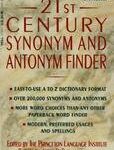 21st Century Synonym and Antonym Finder