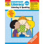 everyday literacy listening & speaking PreK
