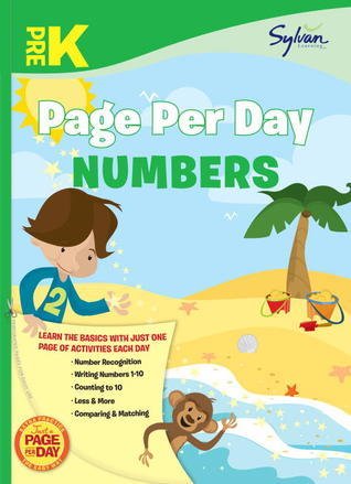 Page per Day Numbers pre k