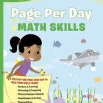 Kindergarten Page Per Day: Math Skills