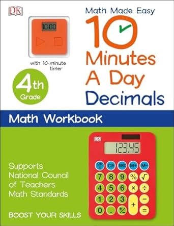 Minute 10 Aday Decimals grade 4