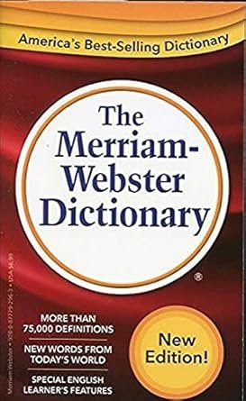 Merriam Webster Dictionary, International Edition