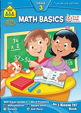 Math Basics 3 Workbook