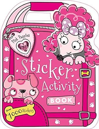 Pink Puppies Sticker Activity Book