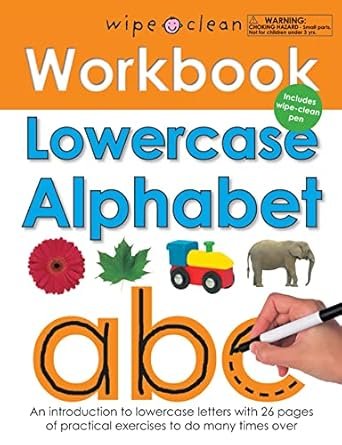 Workbook Lowercase Alphabet