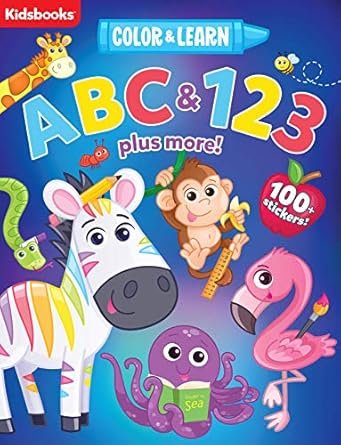 Color & Learn: ABC +123