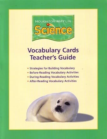 houghton mifflin science G1