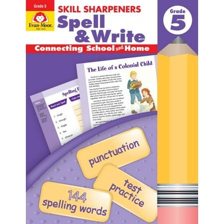 Skill Sharpeners Spell and Write, Grade 5