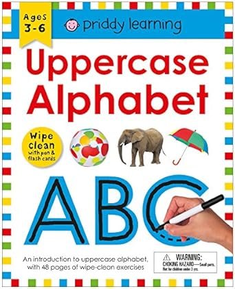 Wipe Clean Workbook: Uppercase Alphabet