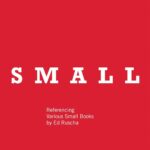 VARIOUS SMALL BOOKS: Referencing Various Small Books by Ed Ruscha