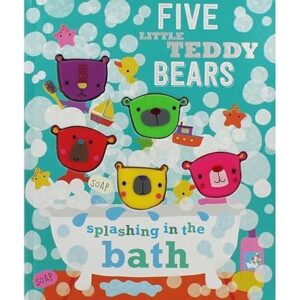 Five Little Teddy Bears Splashing in the Bath