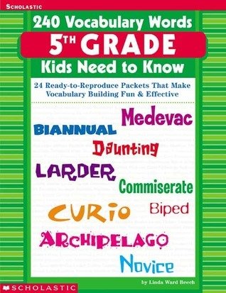 Vocabulary words 5th Grade