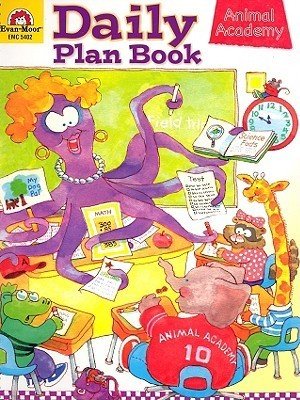 Daily Plan Book Animal Academy