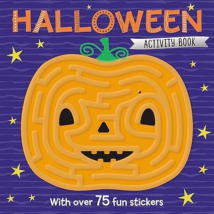 Maze Activity Books Halloween