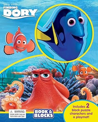 Disney Finding Dory Book & Blocks