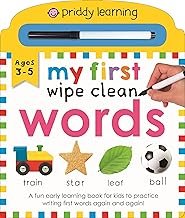 Priddy Learning: My First Wipe Clean Words