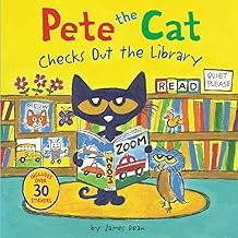 Pete The Cat Checks Out The Library