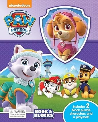 Paw Patrol Book & Blocks