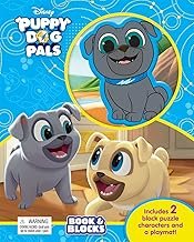 Disney Jr. Puppy Dog Pals Book & Blocks