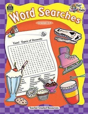 Word searches grade  3-4