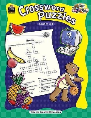 crossword puzzles  grade  3-4