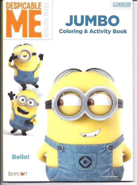 Jumbo Coloring: Despicable Me Minion Made