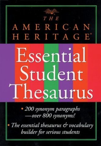 The American Heritage Student Dictionary