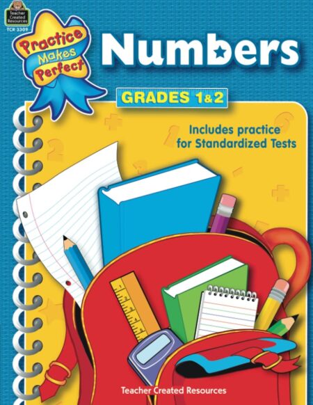 Numbers Grades 1-2 (Practice Makes Perfect (Teacher Created Materials))