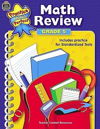 Math Review Grade 5 (Practice Makes Perfect)