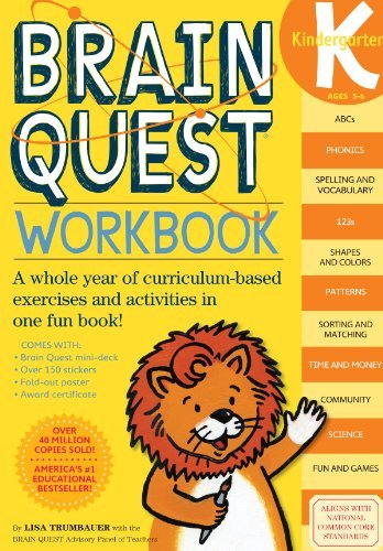 Brain Quest Workbook: Kindergarten