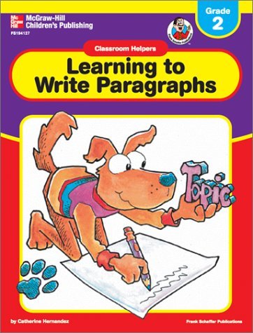 Learning To Write paragraphs Grade 2