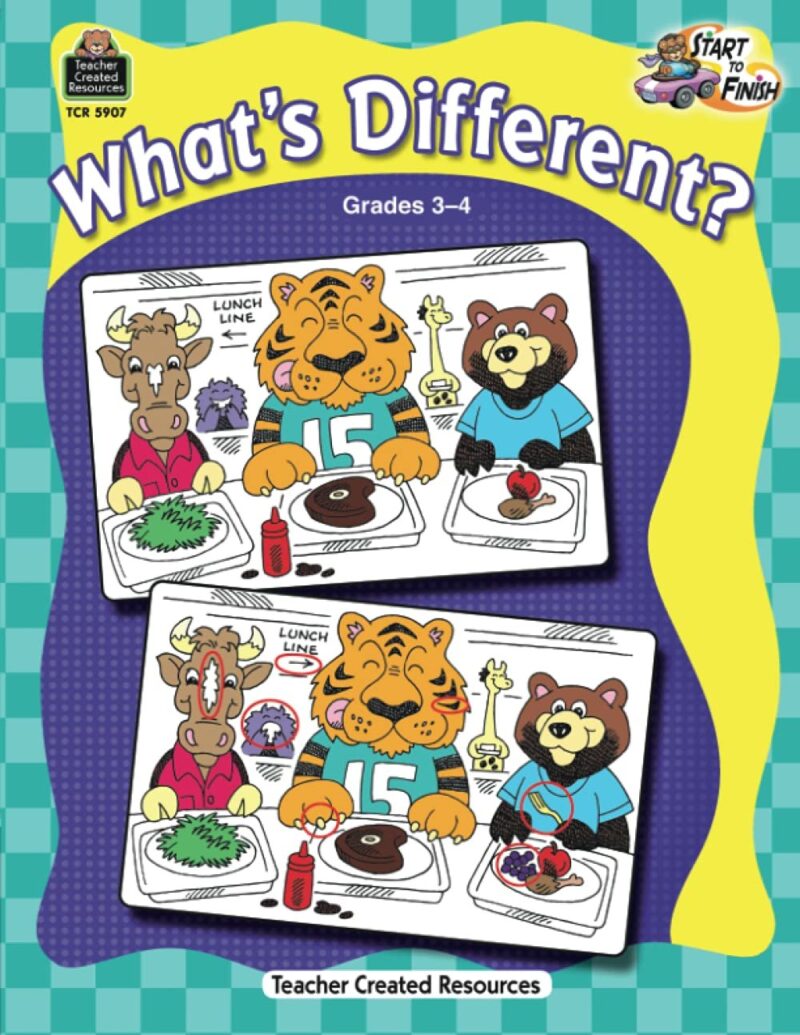 Start to Finish: What's Different? Grd 3-4: What's Different? Grd 3-4