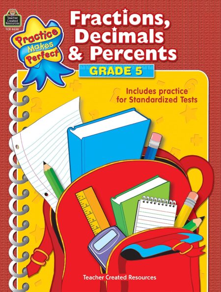 Fractions Decimals Percents Grade 5