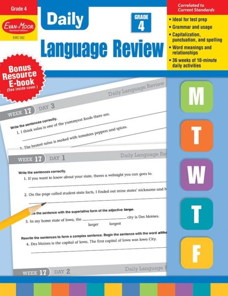 Daily Language Review, Grade 4