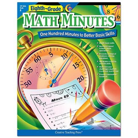 Eighthgrade Math Minutes One Hundred Minutes To Better Basic Skills