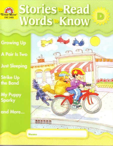 Stories to Read, Words to Know: Grades 1 (Level D)