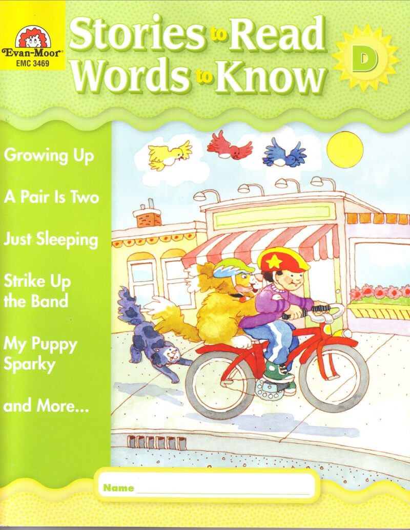 Stories to Read, Words to Know: Grades 1 (Level D)