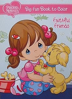 Precious Moments Big Fun Book to Color: Faithful Friends