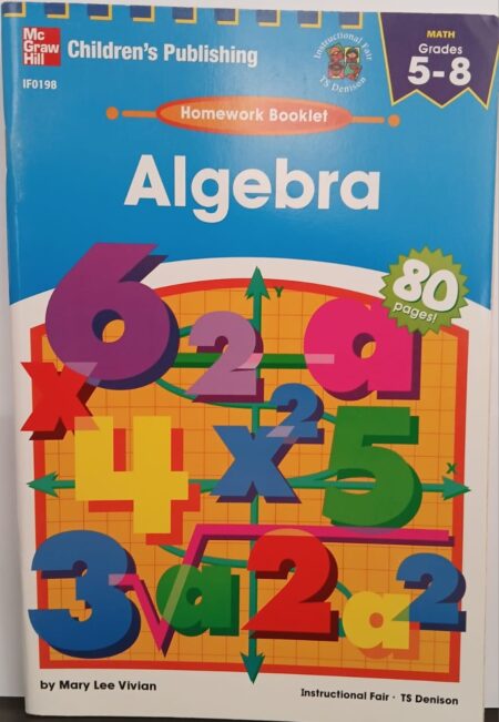 Homework Booklets: Algebra G5-8