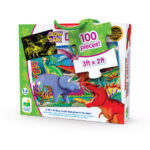 Learning Journey Glow in the Dark Puzzle | Dinos | 100 Pieces