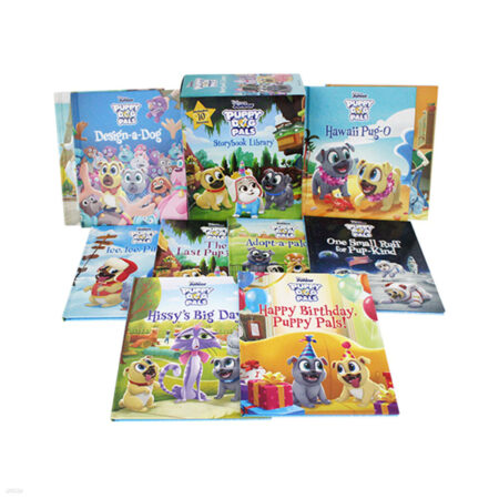 DisneyJunior Puppy Dog Pals Storybook Library Includes 10 Stories - Hardcover
