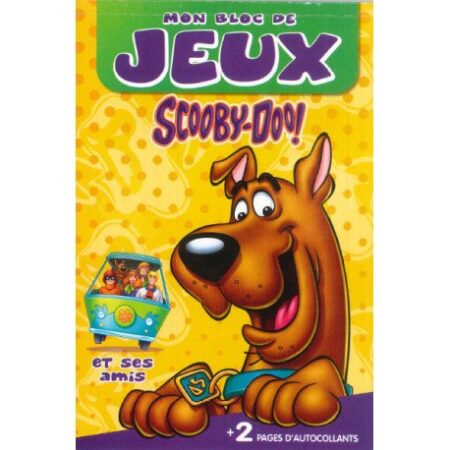 Mon bloc de jeux Scooby-doo et ses amis