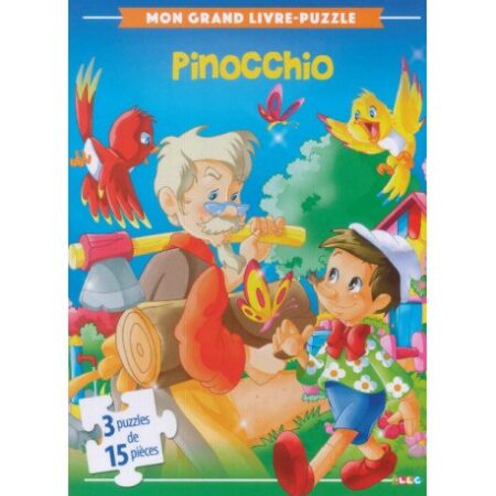 Mon grand livre-puzzle Pinocchio