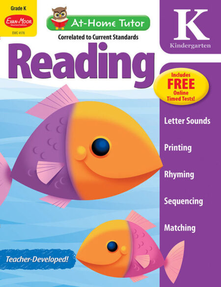 At-Home Tutor: Reading, Grade K – Activity Book