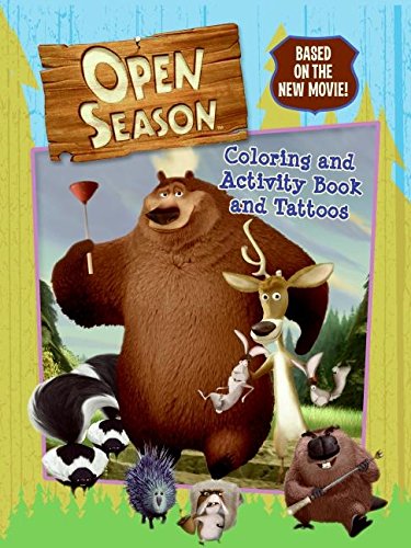 Open Season: Coloring and Activity Book and Tattoos