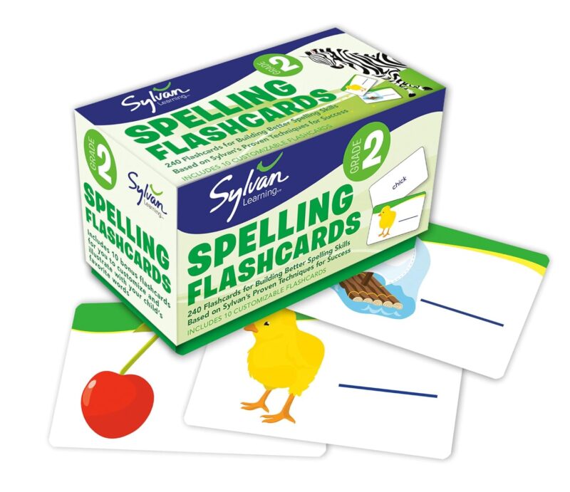 2nd Grade Spelling Flashcards