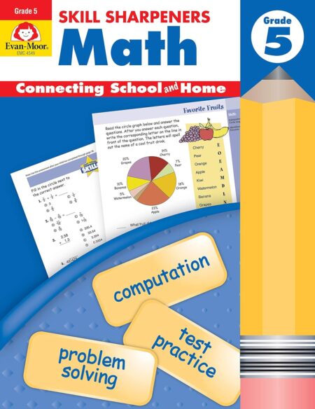 Skill Sharpeners Math, Grade 5