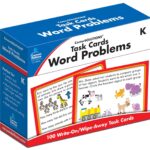 Task Cards: Word Problems Grade K Board Game