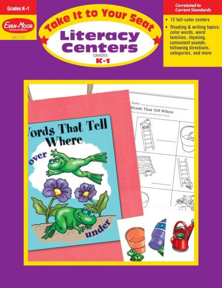 Take It to Your Seat Literacy Centers, Grades K-1