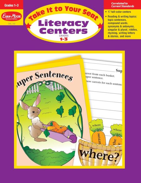 Take It to Your Seat Literacy Centers, Grades 1-3